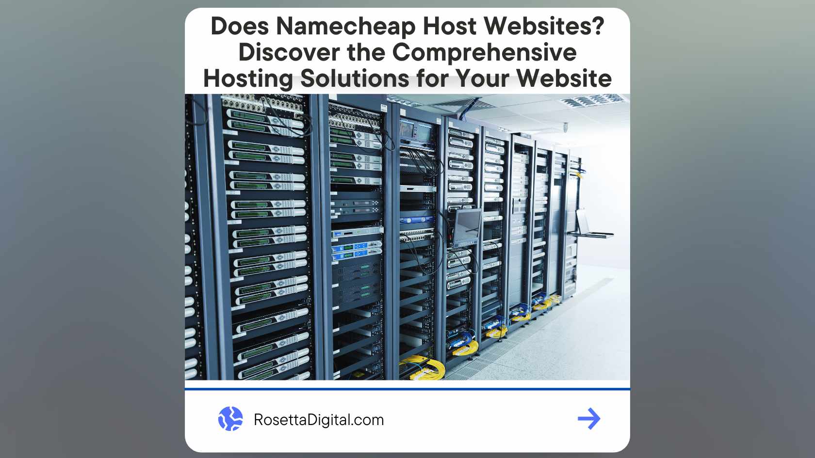 Does Namecheap Host Websites? Discover the Comprehensive Hosting Solutions for Your Website