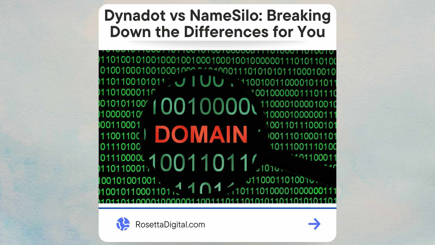 Dynadot vs NameSilo: Breaking Down the Differences for You Featured Image