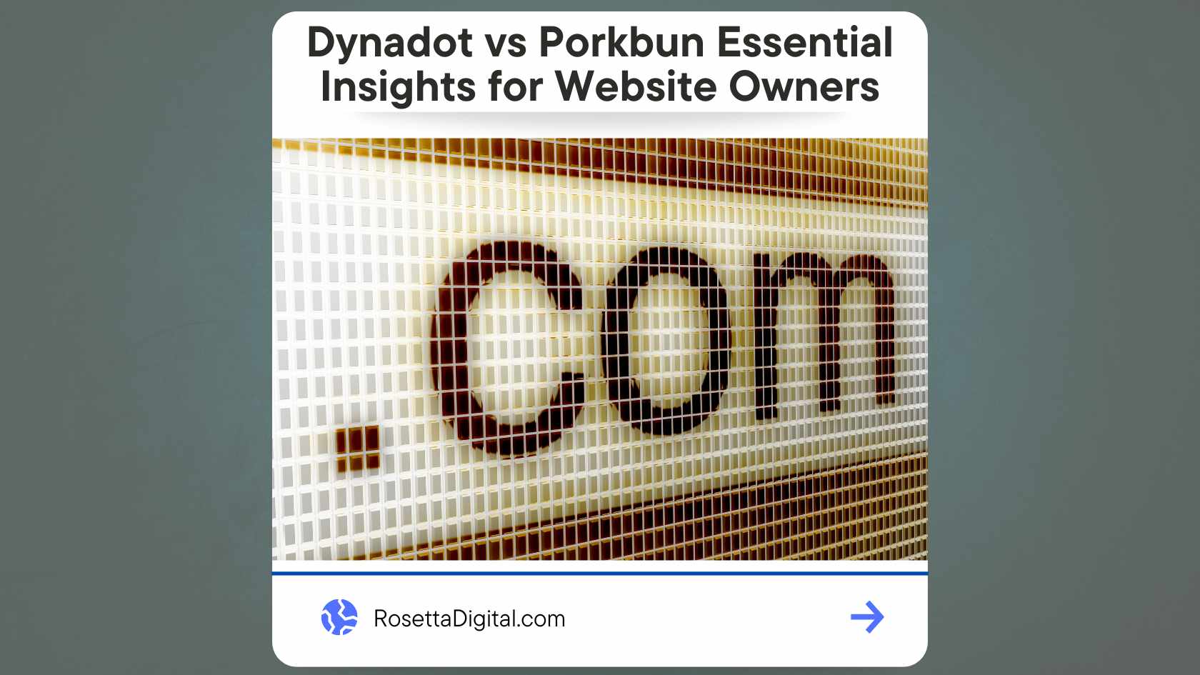 Dynadot vs Porkbun Essential Insights for Website Owners Featured Image