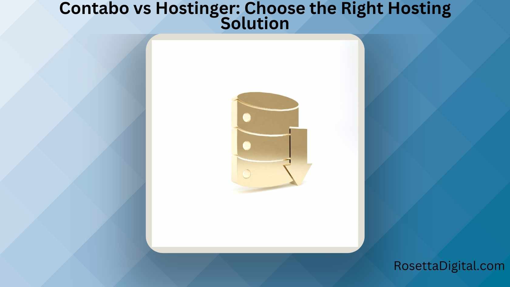 Contabo vs Hostinger Choose the Right Hosting Solution Featured Image
