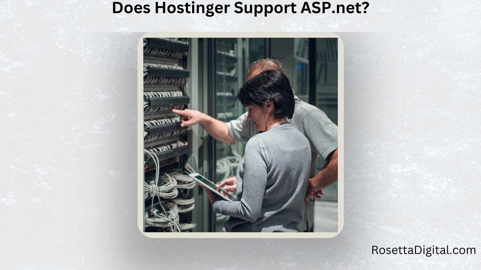 Does Hostinger Support ASP.net