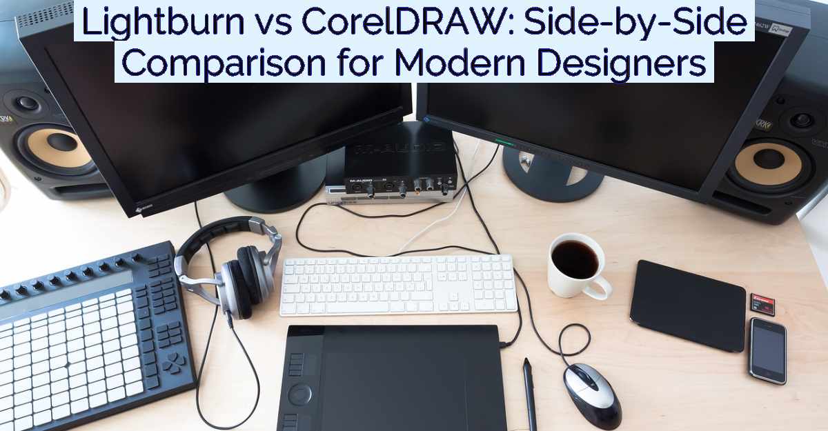 Lightburn vs CorelDRAW: Side-by-Side Comparison for Modern Designers- Featured Image