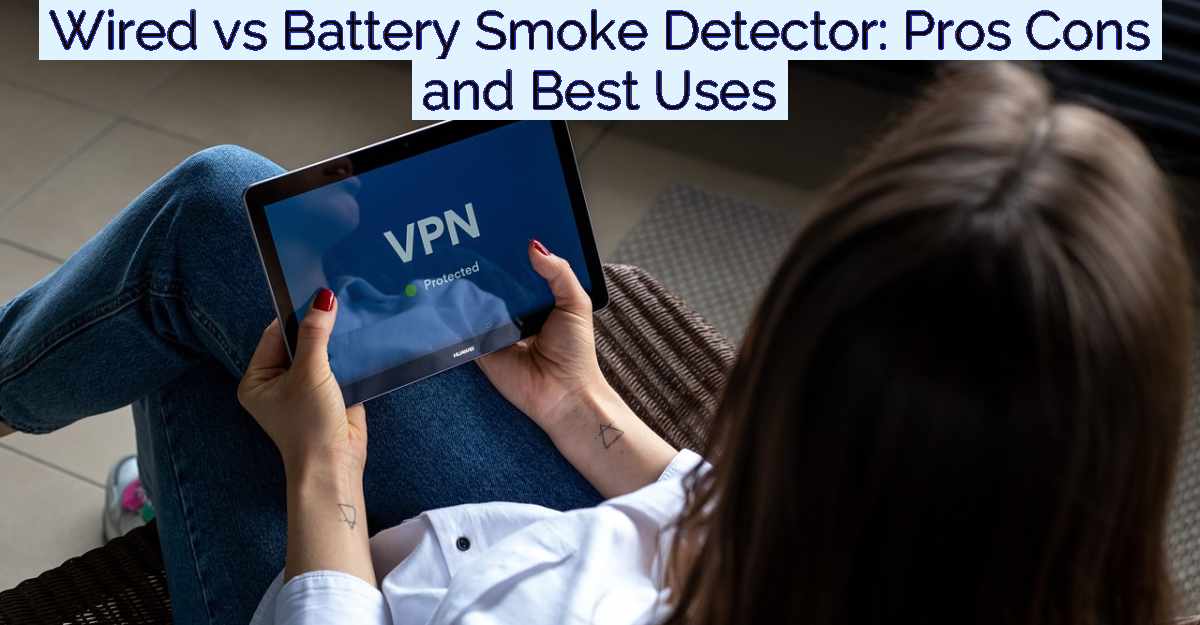 Wired vs Battery Smoke Detector: Pros Cons and Best Uses- Featured Image