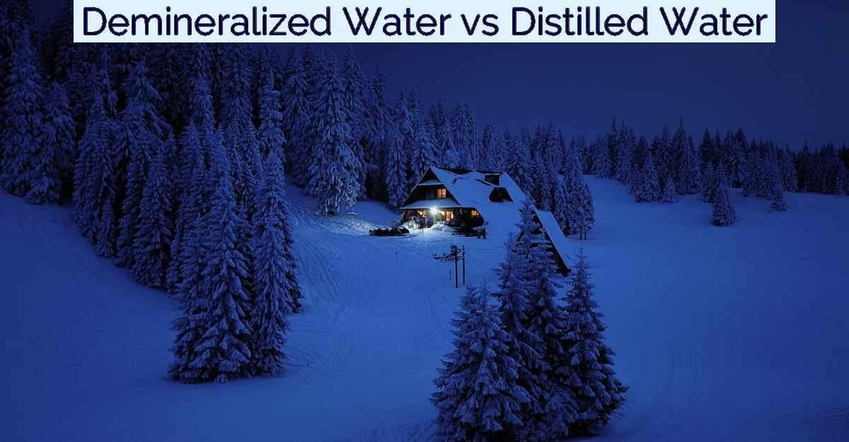 Demineralized Water vs Distilled Water- Featured Image
