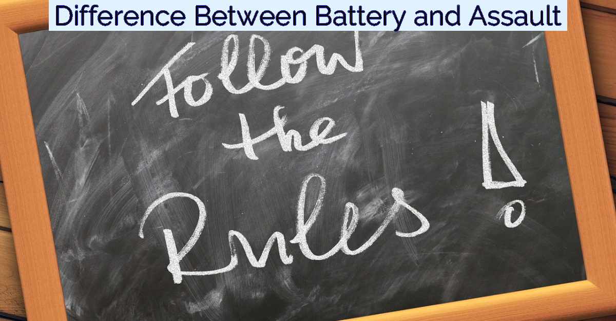Difference Between Battery and Assault- Featured Image