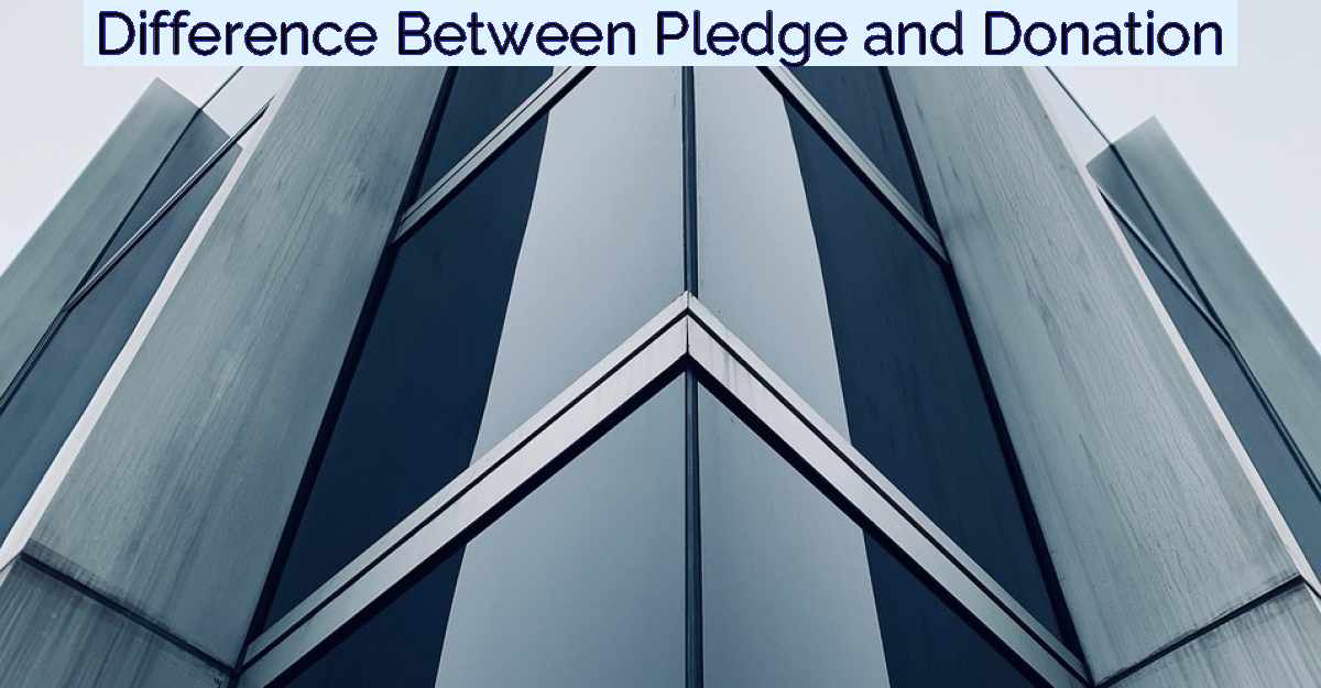 Difference Between Pledge and Donation- Featured Image