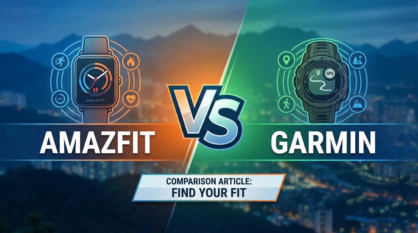 Amazfit vs Garmin Complete Fitness Watch Showdown