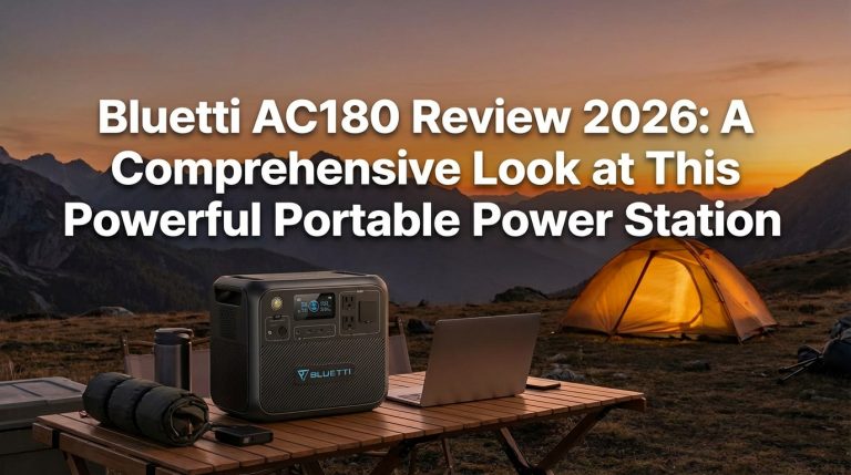 Bluetti AC180 Review 2026 A Comprehensive Look at This Powerful Portable Power Station