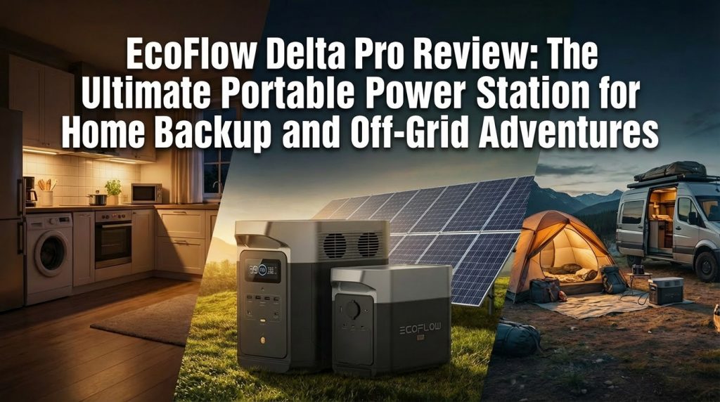EcoFlow Delta Pro Review 2026 The Ultimate Portable Power Station for Home Backup and Off-Grid Adventures