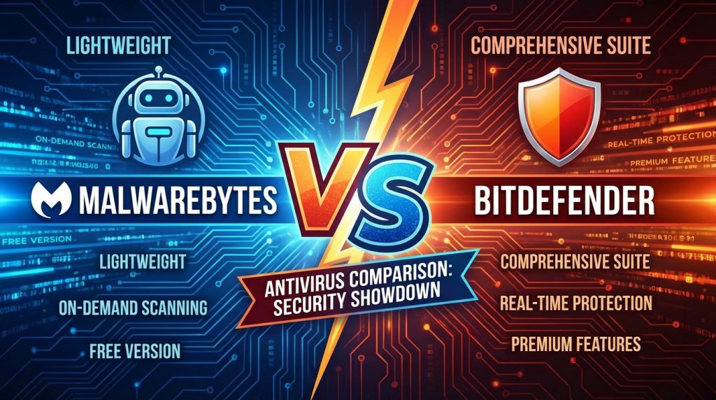 Malwarebytes vs Bitdefender Must Have Top Security Software