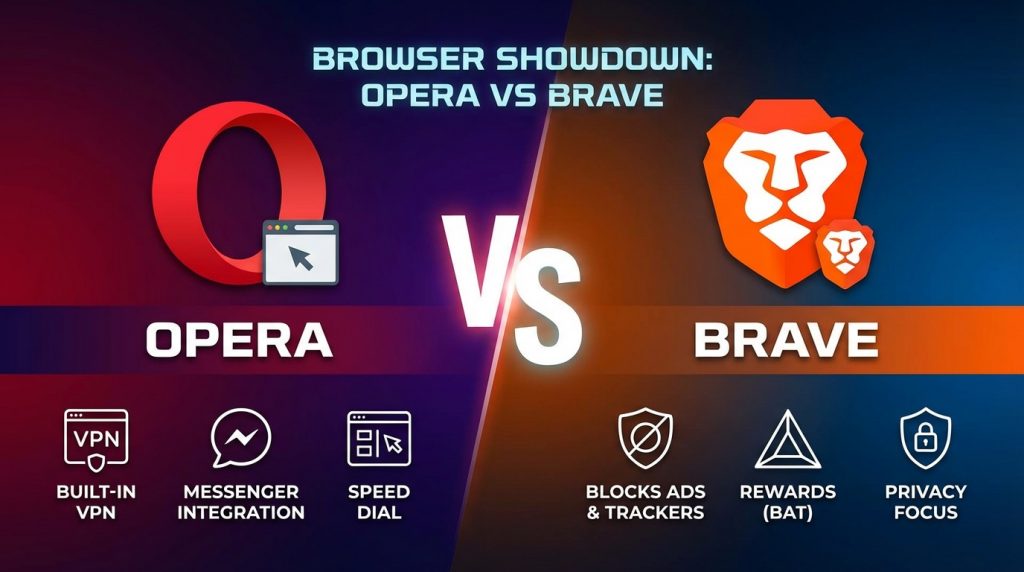 Opera vs Brave The Complete Browser Showdown 2026
