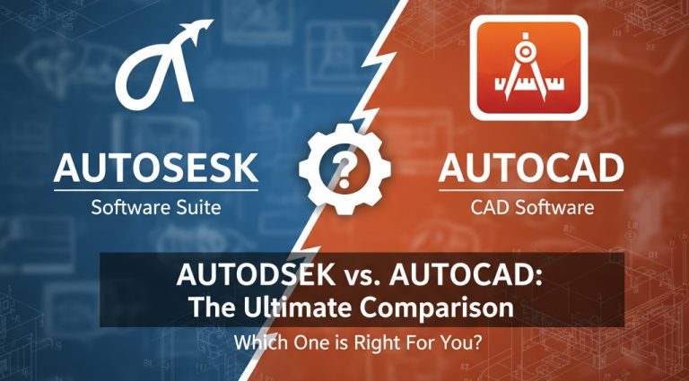 Autodesk vs AutoCAD Which One Fits Your Design Needs in 2026