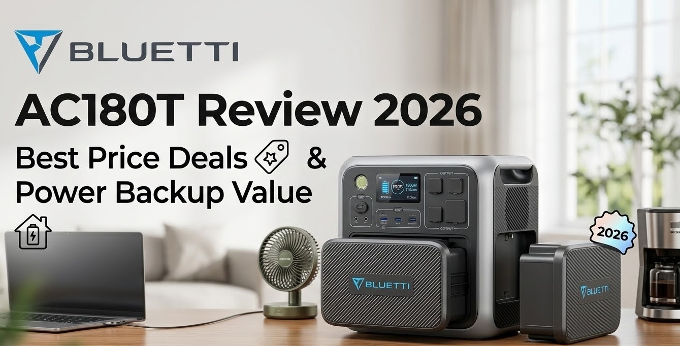 Bluetti AC180T Review 2026 Best Price Deals & Power Backup Value